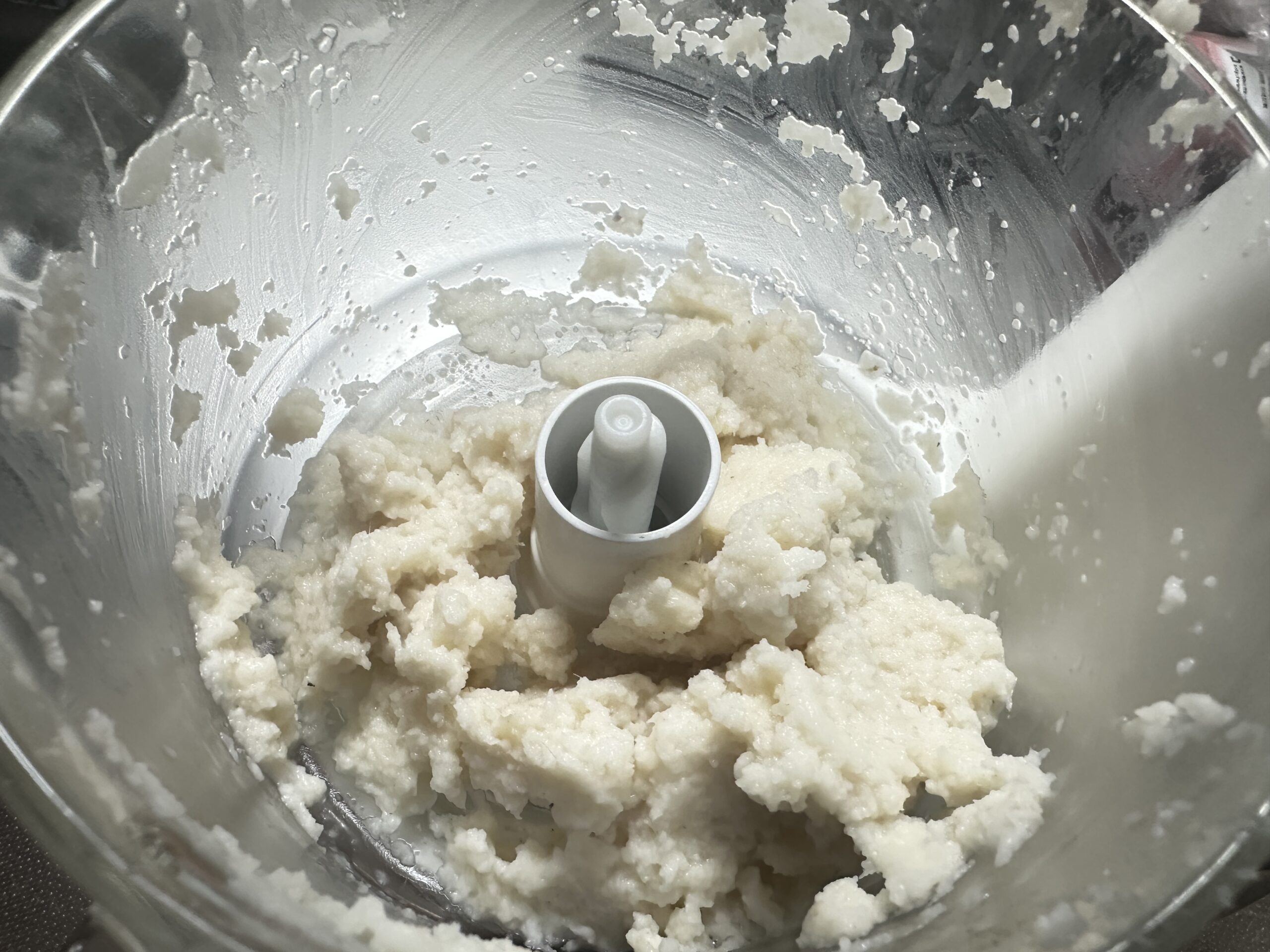 フードプロセッサーで作ったれんこんのすりおろし汁